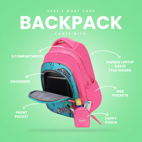 Valerie Small Backpack for Kids - Pink