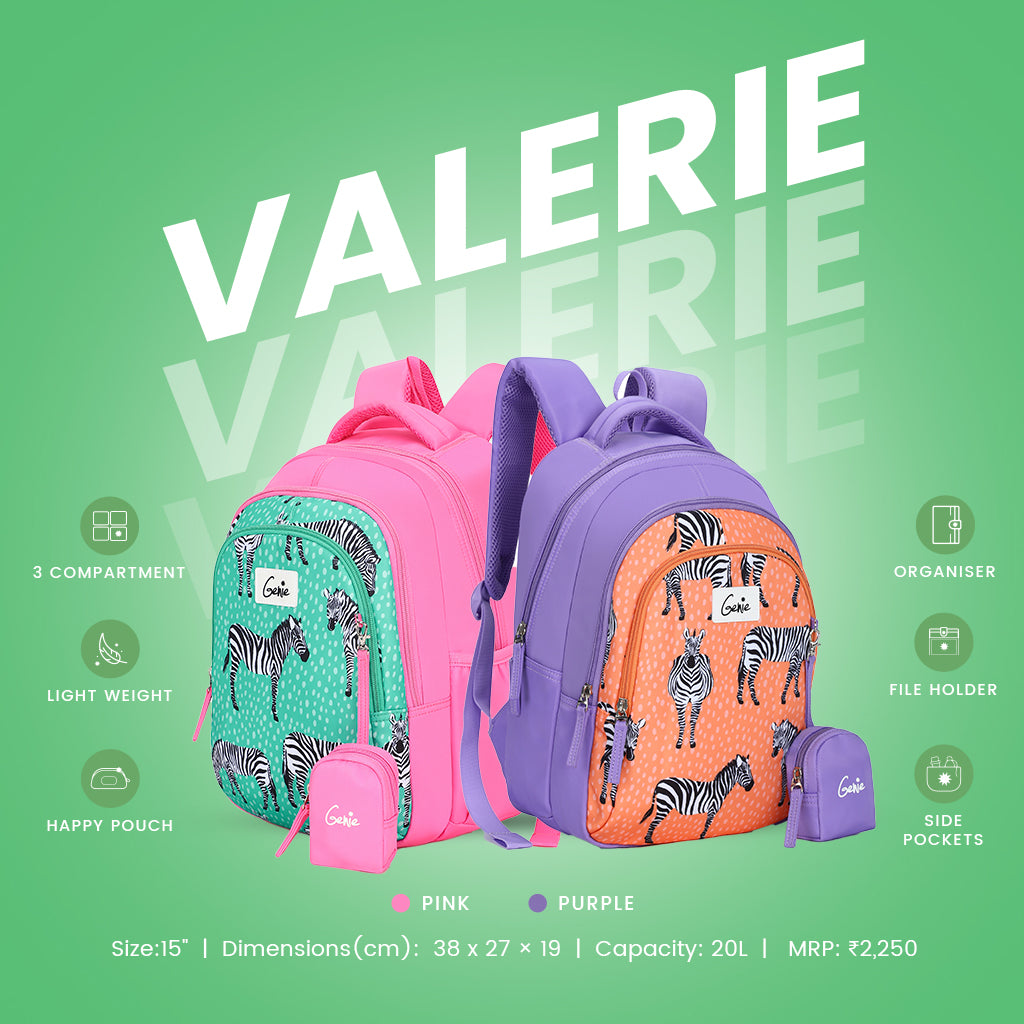 Valerie Small Backpack for Kids - Pink