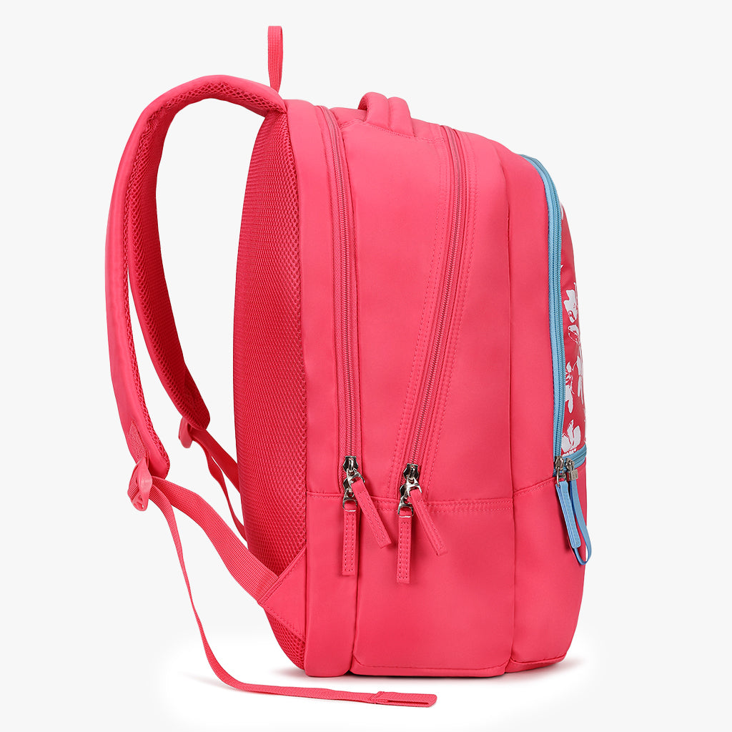 Genie Victoria 36L Pink Laptop Backpack With Raincover