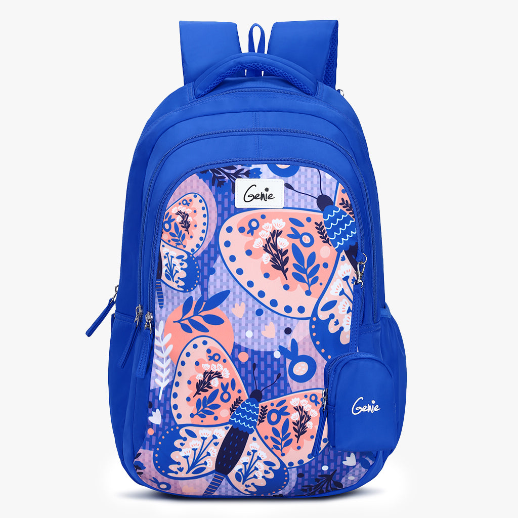 Zina School Backpack - Blue