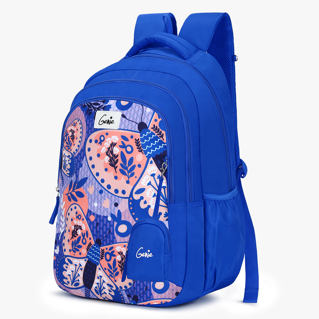 Zina School Backpack - Blue