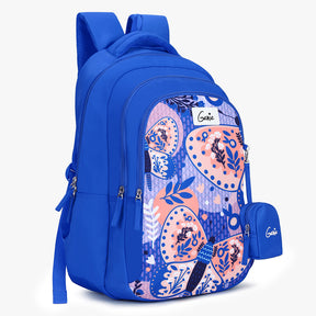 Zina School Backpack - Blue