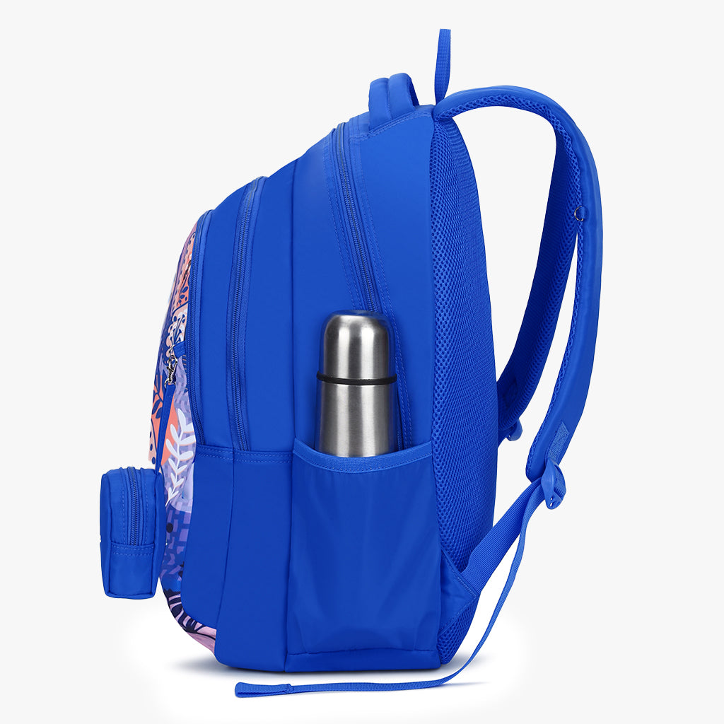 Zina School Backpack - Blue