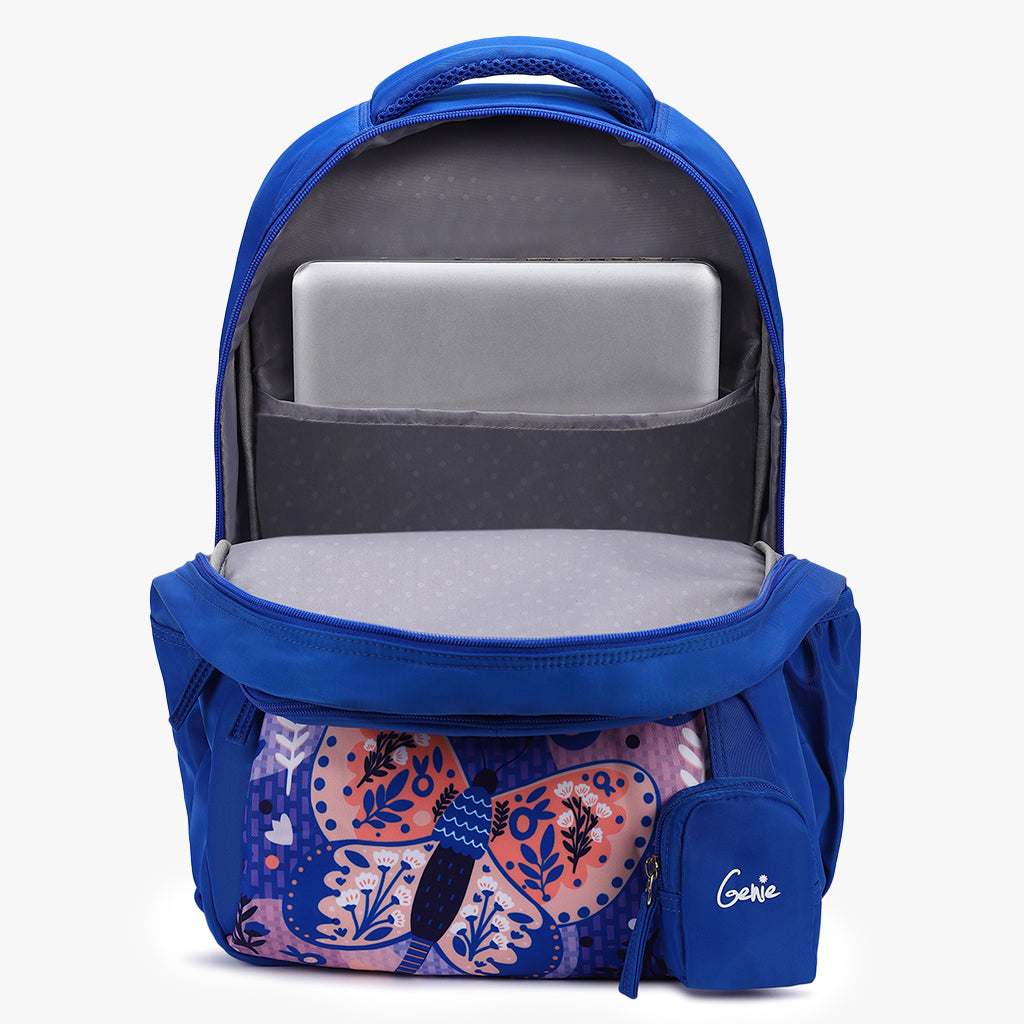 Zina School Backpack - Blue