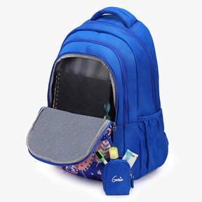 Zina School Backpack - Blue