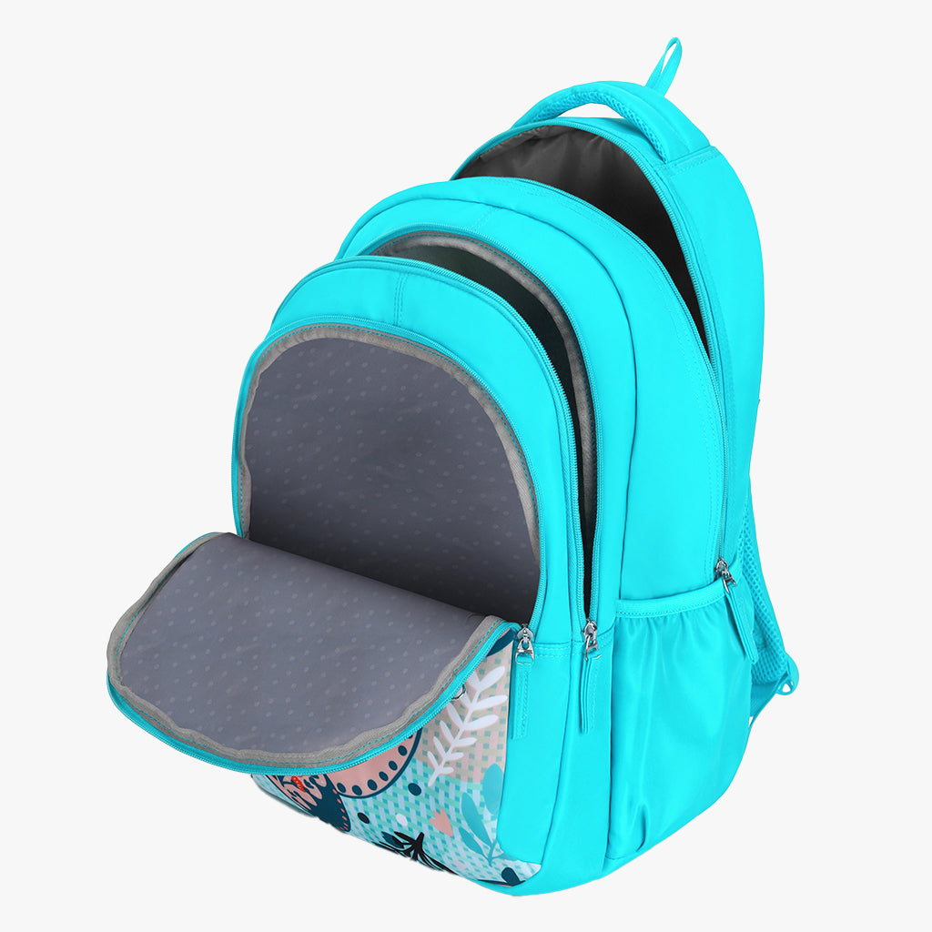 Zina School Backpack - Teal